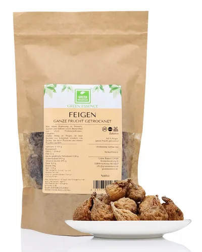 Feigen 500g - ganze Frucht getrocknet - Hochwertiger Snack mit natürlicher Süße