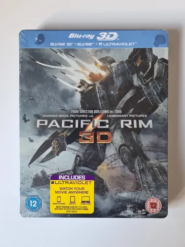 Pacific Rim (3D Blu Ray Steelbook) Zavvi NEU & OVP