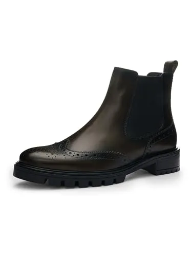 12-29514 TULSA FOREST Gr. 40.5 Wanderschuhe - Langlebige Wanderschuhe aus Lackleder mit weichem Innenfutter für warme Füße und herausnehmbarem High-Soft-Wechselfußbett für optimalen Tragekomfort. Der Reißverschluss erleichtert das An- und Ausziehen.