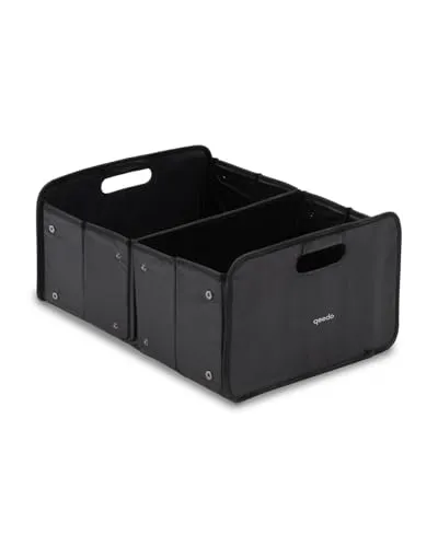 qeedo Quick Case 50l Faltbox faltbare Kofferraumtasche & Klappbox mit verstärkter Bodenplatte