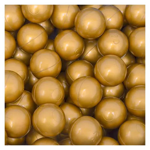 Bälle für Bällebad 5,5 cm Babybälle Plastikbälle Baby Balls Spielbälle Gold 50
