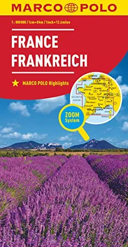 Produktbild MARCO POLO Länderkarte Frankreich 1:800.000