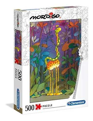 Clementoni 35079 Mordillo Der Lover – Puzzle 500 Teile, Geschicklichkeitsspiel für die ganze Familie, buntes Legespiel, Erwachsenenpuzzle ab 14 Jahren