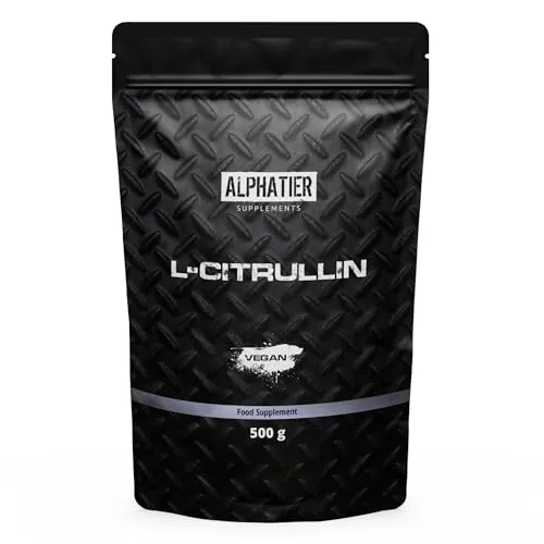 Alphatier L Citrullin Malat Pulver hochdosiert vegan + rein 500 g DL 2:1