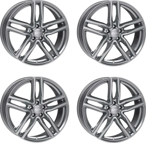 Alutec Ikenu 6,5X16 4/108 ET45 Diamant-Schwarz