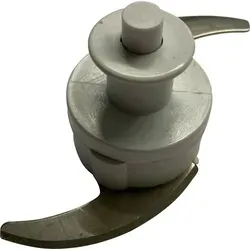 Ersatzmesser, Messer, Ersatzklinge, Ersatzteil, Messer, Zerkleinerer kompatibel mit MOULINEX A643 / A644 / A645 / 5843515 Küchenmaschinen - Weiß/Silber