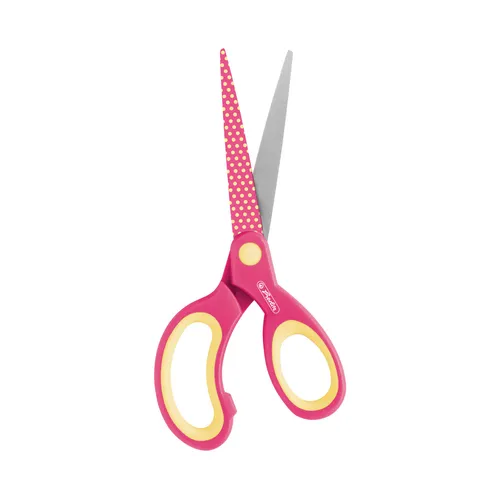 Herlitz Design Bastelschere / spitz / Farbe: pink