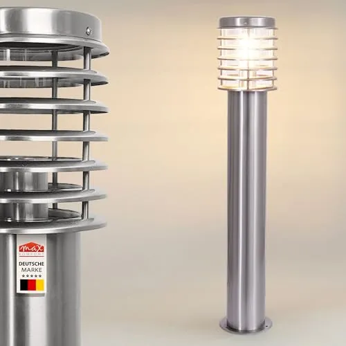 max K O M F O R T Aussenleuchte Edelstahl 252D-800