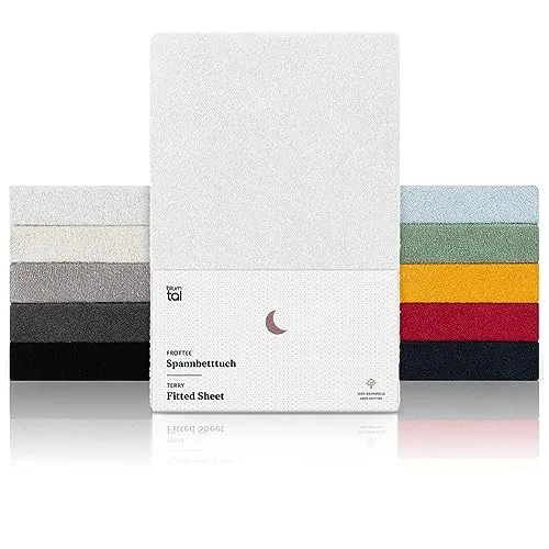 Blumtal® Frottee Spannbettlaken 180x200 cm von Blumtal