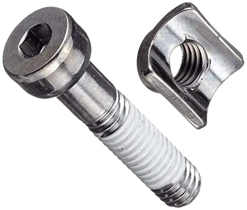 SRAM Corporation Eur Rock Shox Rock Shox Unisex – Erwachsene Bremsscheibe Clamp Nut und Bolt Kit Reverb, Silber, One Size
