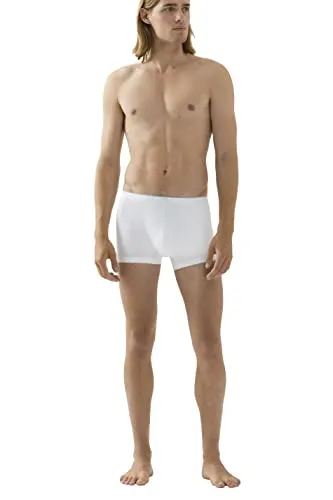 Mey Tagwäsche Serie Dry Cotton Herren Shorties Weiss L(6) - Herren-Slips mit klassischem Sitz und kurzem Bein, ausgestattet mit einer Klimaanlage für optimalen Tragekomfort.