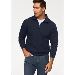 Sweatshirt mit Reißverschluss, Gr. XXL (60/62), marine von Fruit of the Loom