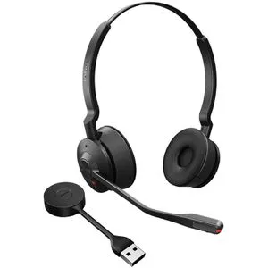 Jabra Engage 55 SE - schnurloses DECT Headset für UC-Plattformen - Kopfhörer mit herausragender Audioqualität und bis zu 150 m Reichweite, ideal für professionelle Anrufe und virtuellen Meetings, ohne Ladeständer.