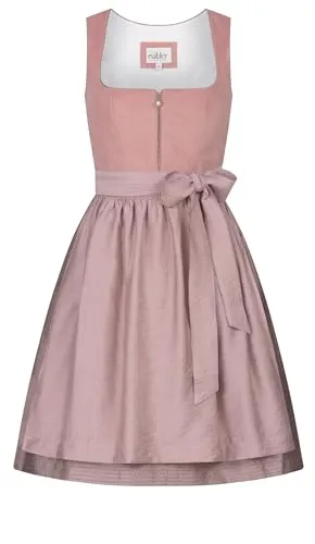 Nübler Mini Dirndl Kim in Peach, Größe:36 in orange von Nübler