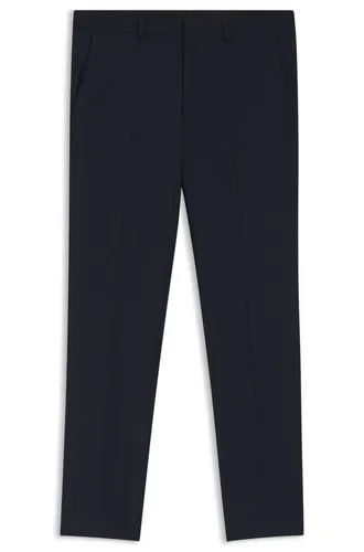 HUGO Anzughose blau 46 – Stilvolle Eleganz - Elegante Anzughose in Dunkelblau, Größe 46. Ideal für formelle Anlässe. Hochwertige Materialkombination sorgt für eine bequeme Passform und zeitlosen Stil.