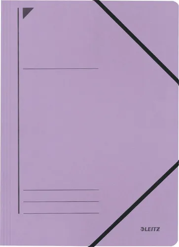 LEITZ Fächermappe Eckspanner A4 für ca. 250 Blatt violett von Leitz