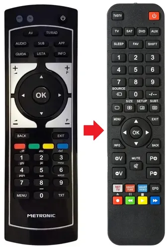 Fernbedienung passend für METRONIC 441665