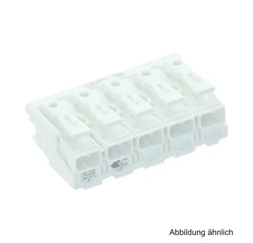 WAGO Wago Leuchtenanschlussklemme 5-polig, weiß, 294-4005 Audio- & Video-Kabel