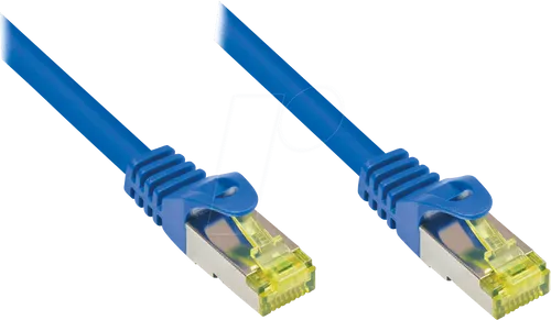 Good-Connections Netzwerkkabel 8070R-150B, Cat 7, 15 m, 10 Gbit/s - Cat-7-Ethernetkabel mit 15 m Länge, ideal für schnelle Datenübertragungen bis 10 Gbit/s und ausgestattet mit hochwertigem S/FTP-Schutz für optimale Signalqualität.
