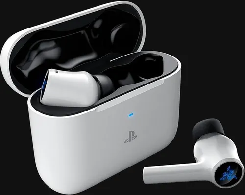 Razer Hammerhead HyperSpeed - Kabellose Gaming-Earbuds mit ANC, 32,5 Stunden Akku und RGB-Effekten, ideal für PS5 und PC, Weiß