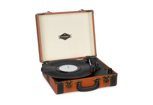 auna Jerry Lee Retro Plattenspieler von Auna