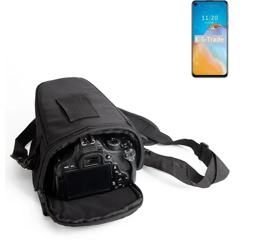 K-S-Trade Kameratasche für Sony Alpha 7S III – Schultertasche in Schwarz - Stylische und robuste Kameratasche für die Sony Alpha 7S III. Optimaler Schutz und bequemer Transport für Fotografen. Ideal für unterwegs.