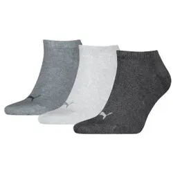 Puma 3P Sneaker Socks Grau Gr 47/49 in grau von PUMA