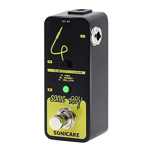 SONICAKE Gitarre Effektpedal AB Box Line Selector True Byapss Sonic ABY