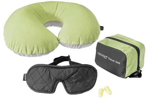Cocoon Ultralight Reise-Set, 3-teilig, grün/schwarz
