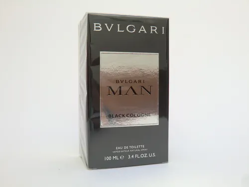 BVLGARI MAN BLACK COLOGNE 100ml - Eau de Toilette für Herren - Herrenparfüm mit einem einzigartigen Duft aus Moschus, Sandelholz und Zitrusfrüchten, ideal für selbstbewusste Männer.