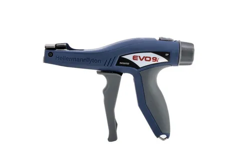 HellermannTyton EVO9iSP-MET/PL-BU Kabelbinderzange - Zangen für industrielle Anwendungen, ergonomisch gestaltet zur Reduzierung von Belastungsverletzungen und Steigerung der Produktivität.