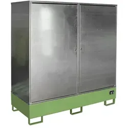 BAUER Gefahrstoffschrank GS-2 für 2 x 200 Liter Fässer von Bauer