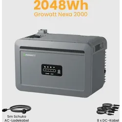 Growatt NEXA 2000 All-in-One Speicher für Balkonkraftwerke