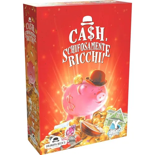 Ghenos Games Ca$h - Schifosamente Ricchi (Italienisch) (57933129)