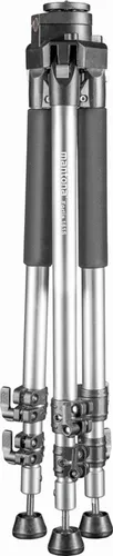Mantona Basic Fortis 161S Dreibein Fotostativ - Alu, Höhe 35 bis 161 cm