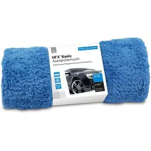Polyclean Poliertuch HFX-Basic Auto, 40 x 40 cm, aus Mikrofaser, für Lack und Chrom