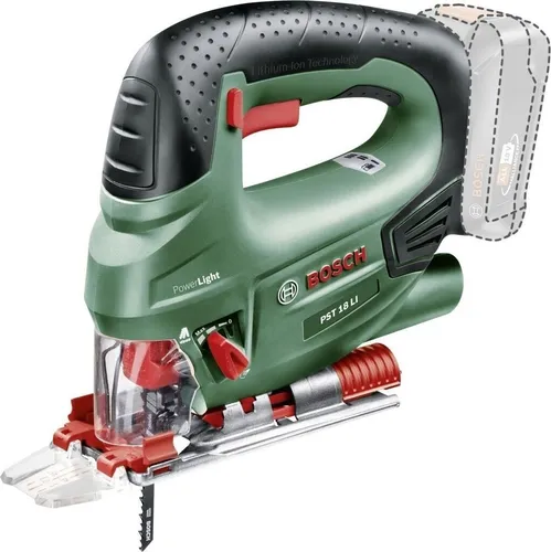 Bosch PST 18 LI Akku-Stichsäge - Akkubetriebene Stichsäge für präzise Schnitte, flexibel einsetzbar ohne störendes Kabel – ideal für Heimwerker und Profis.