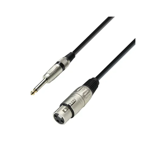 ADAMHALL Mikrofonkabel XLRf-Klinke 10m