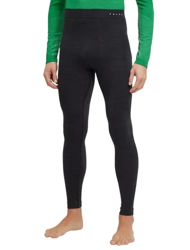 Falke Herren Tights Wool-tech black XL - Funktionsunterwäsche aus hochisolierender Merinowollmischung, geruchshemmend und nachhaltig, ideal für kalte Temperaturen und sportliche Aktivitäten.