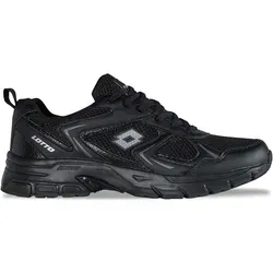 Lotto Sneaker - Leicht & Bequem in Schwarz (41 EU) - Sneaker in Größe 41, atmungsaktives Mesh-Innenmaterial und besonders leicht für optimalen Tragekomfort beim Sport oder Freizeit.