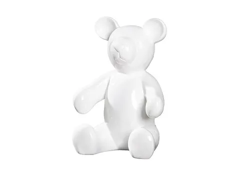 Casablanca große Deko Figur Bär XL - moderne Skulptur in Schwarz - Statuen - Stilvolle Dekofigur aus Kunstharz, perfekt für vielfältige Einrichtungsstile und als Geschenk für besondere Anlässe.