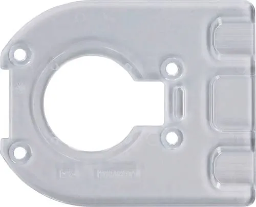 PRO Grundplatte, halbrund, 7 x 93 x 118 mm Bosch Accessories 2608001110