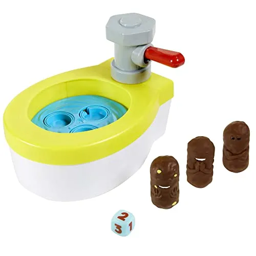 Mattel Games Kacka-Alarm Voll verstopft