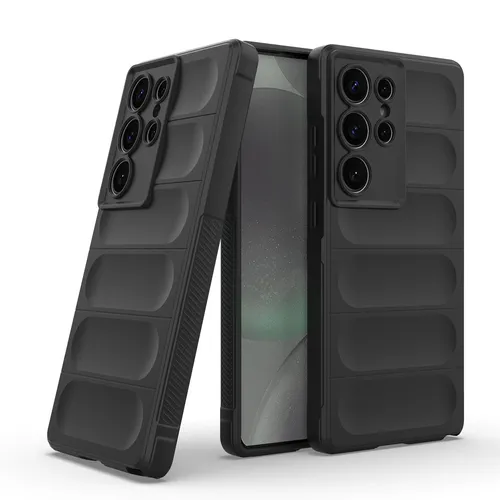 Handy Hülle für Samsung Galaxy S25 Ultra Handyhülle Case Cover schwarz