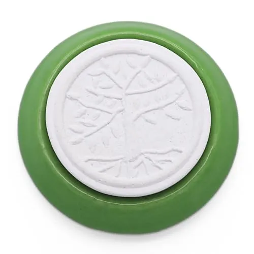 Duftstein für ätherische Öle, Duftöle, natürlicher Diffusor, Aromatherapie, Lebensbaum, Lotus | LAVISA (Duftstein, Baum des Lebens)