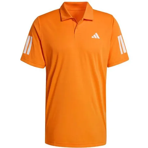 ADIDAS Herren Polo Club Tennis 3-Streifen - Stylisches Poloshirt für den Tennisplatz mit Polokragen und FreeLift Passform für optimale Bewegungsfreiheit. Die auffälligen 3-Streifen sorgen für den typischen adidas Look. Hergestellt aus recycelten Materialien für mehr Nachhaltigkeit.
