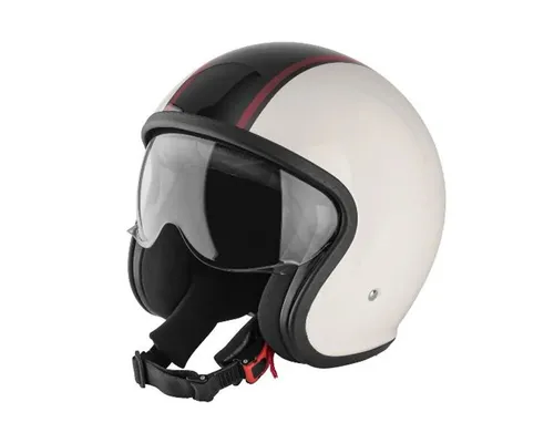 Produktbild ULTIMATE SPEED Jethelm (creme/schwarz)