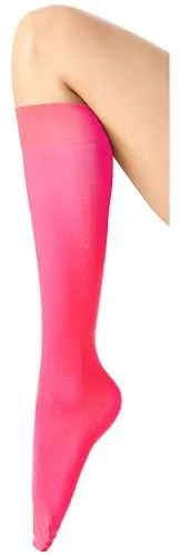 Merry Style Damen Kniestrümpfe MSSST8001 (Neoncoral, Einheitsgröße)