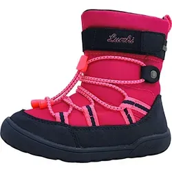 Lurchi Jace Tex Winterstiefel Rosa - Wanderschuhe für Kinder mit wasserdichter Tex-Membran und warmem Innenfutter, ideal für kalte Wintertage und sicherer Halt dank rutschfester Sohle.