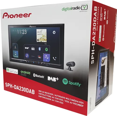 Pioneer SPH-DA230DAB 2DIN Autoradio mit 7 Zoll Touchscreen